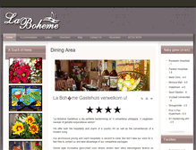 Tablet Screenshot of laboheme-guesthouse.co.za